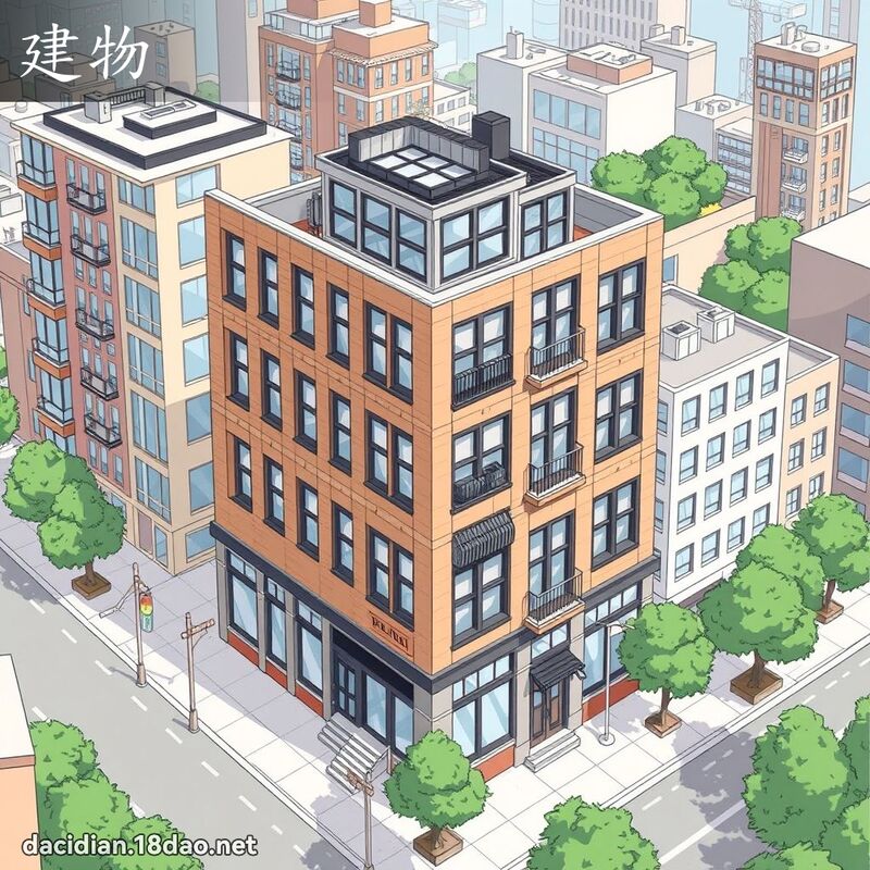 建物 - 国语大辞典配图