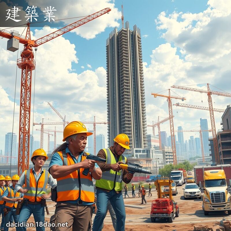 建築業 - 國語大辭典配圖