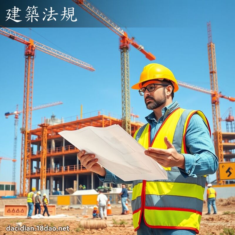 建築法規 - 國語大辭典配圖