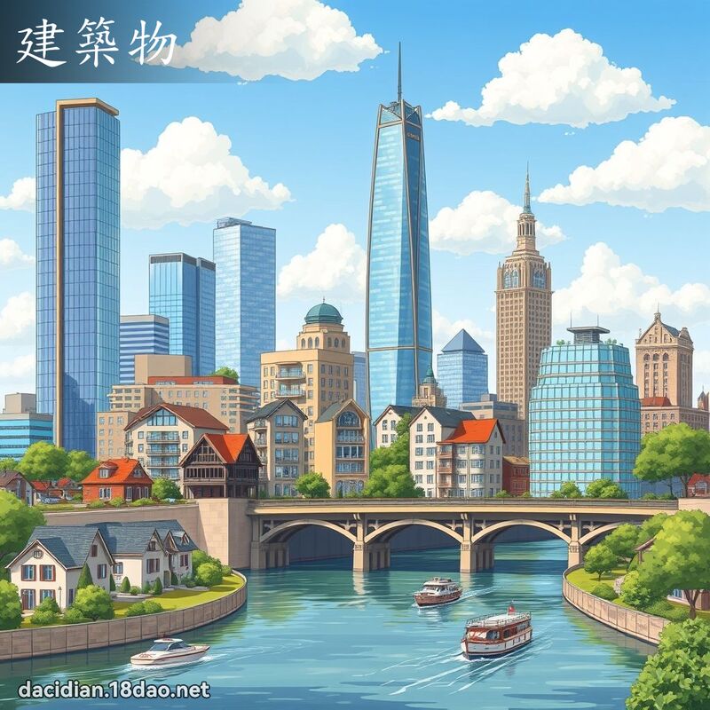 建筑物 - 国语大辞典配图