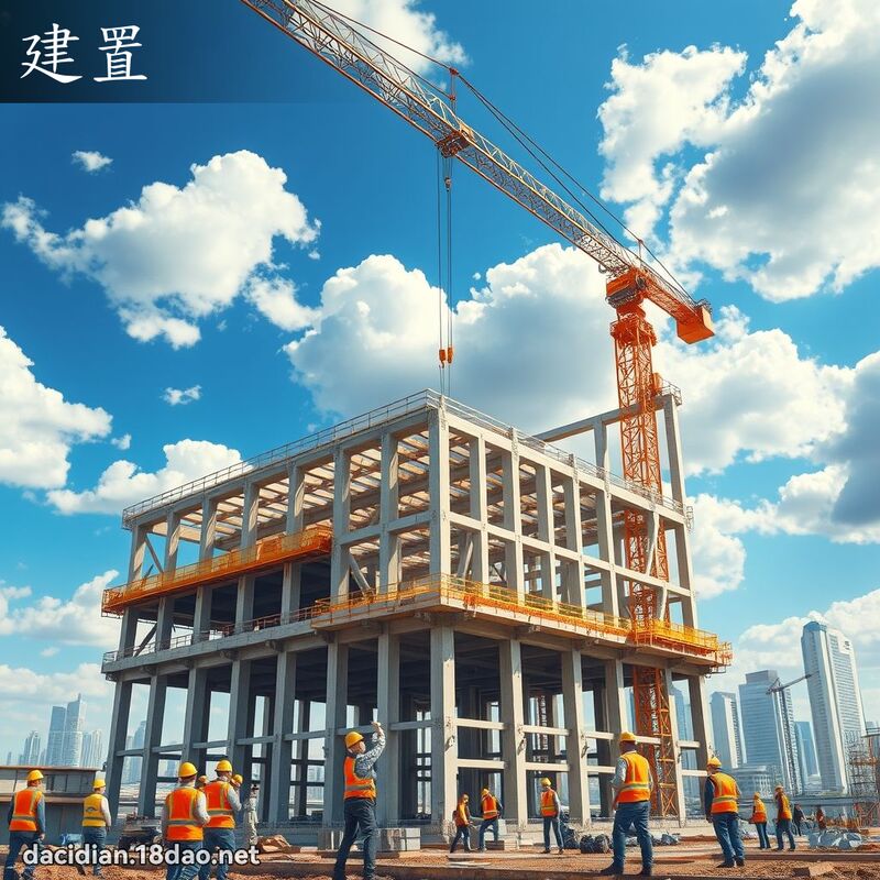 建置 - 國語大辭典配圖