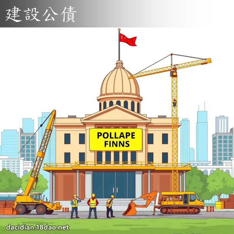 建設公債 - 國語大辭典配圖