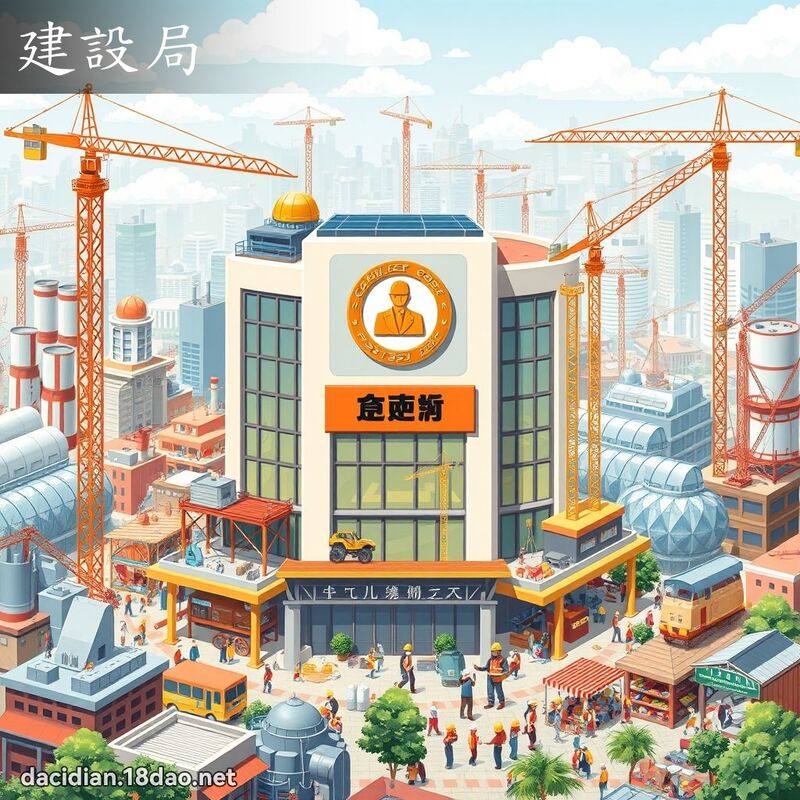 建設局 - 國語大辭典配圖