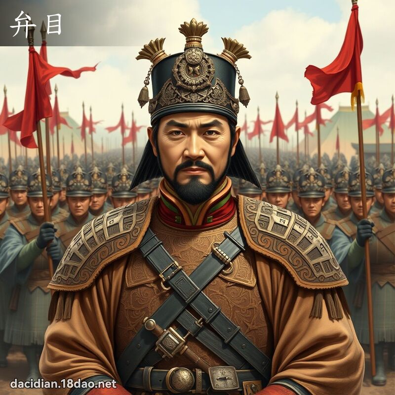 弁目 - 国语大辞典配图