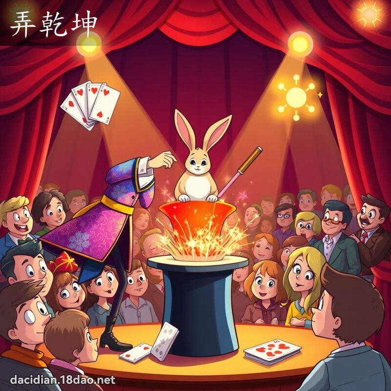 弄干坤 - 国语大辞典配图