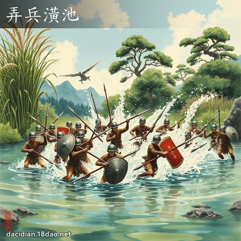 弄兵潢池 - 國語大辭典配圖