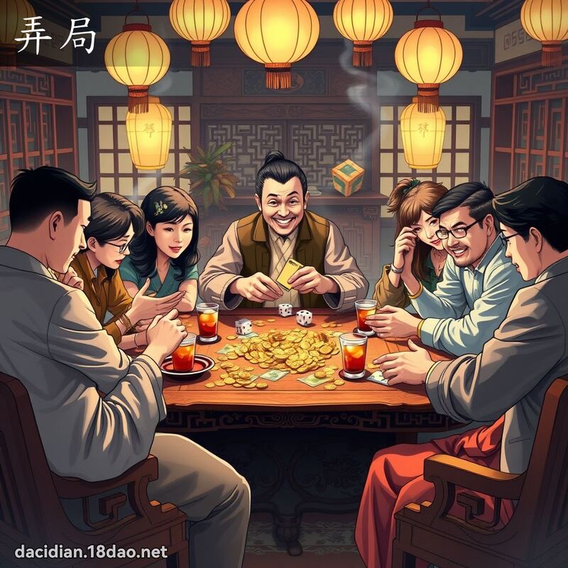 弄局 - 国语大辞典配图