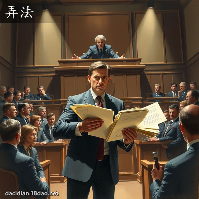 弄法 - 国语大辞典配图