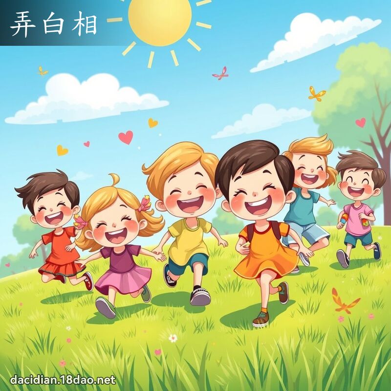 弄白相 - 国语大辞典配图