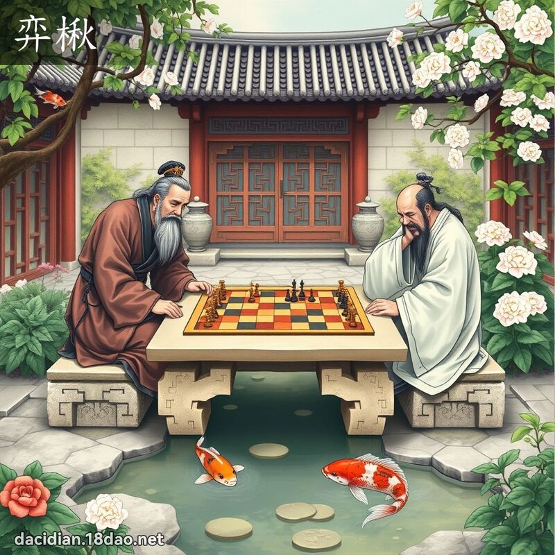 弈楸 - 國語大辭典配圖
