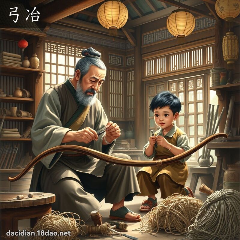 弓冶 - 国语大辞典配图