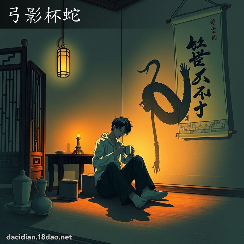 弓影杯蛇 - 国语大辞典配图