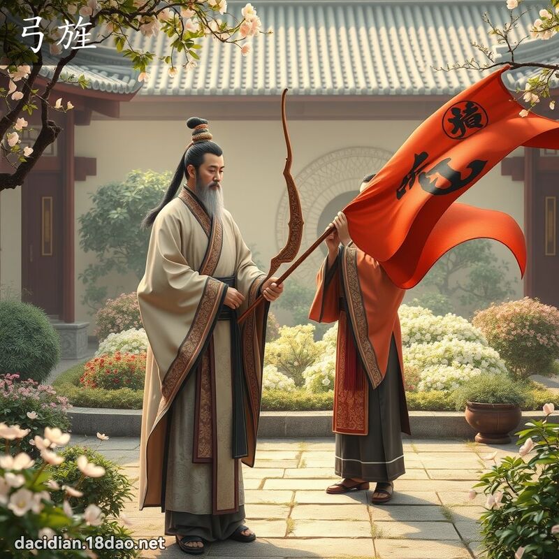 弓旌 - 國語大辭典配圖