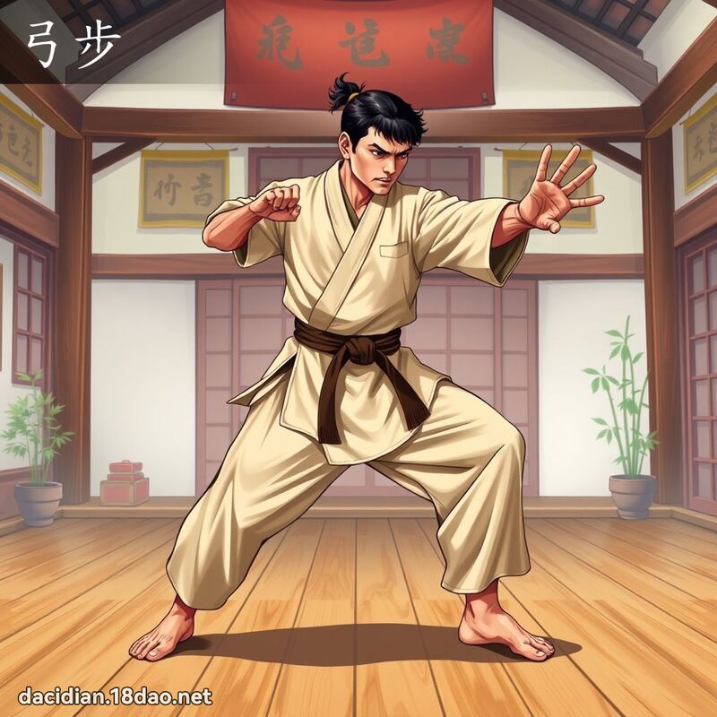 弓步 - 國語大辭典配圖
