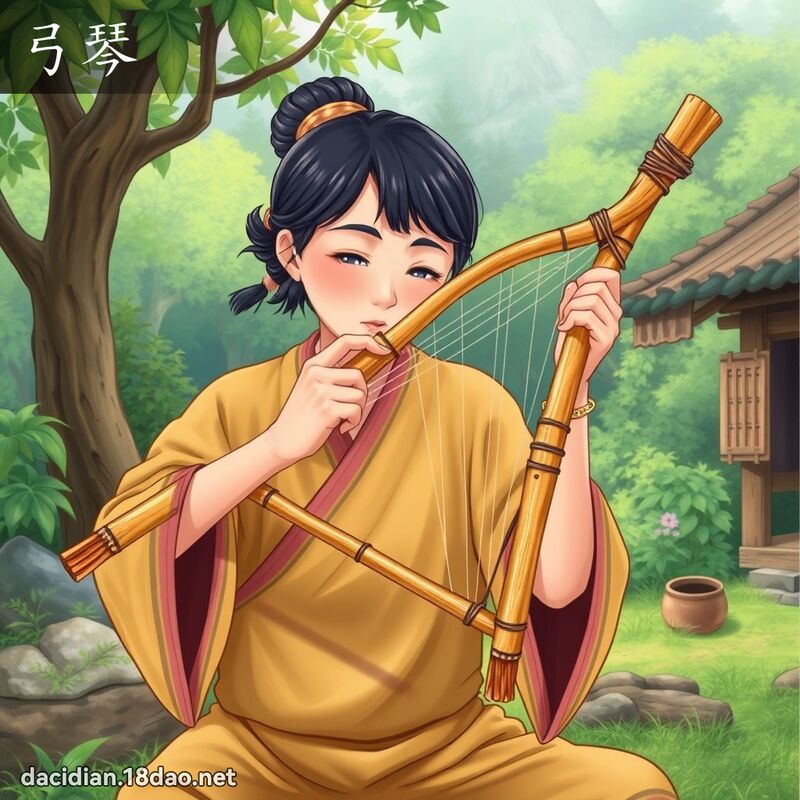 弓琴 - 國語大辭典配圖
