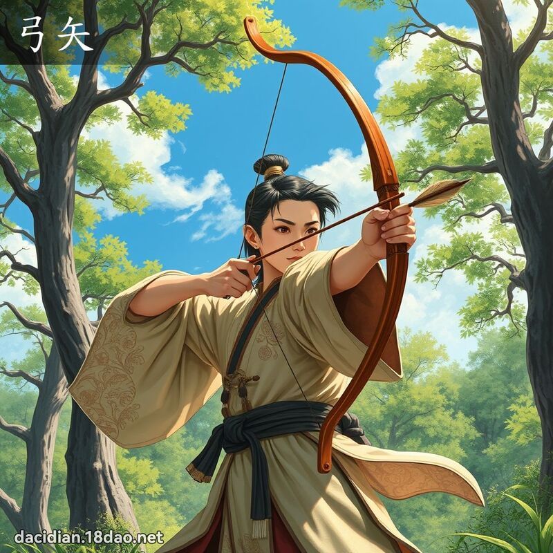 弓矢 - 國語大辭典配圖