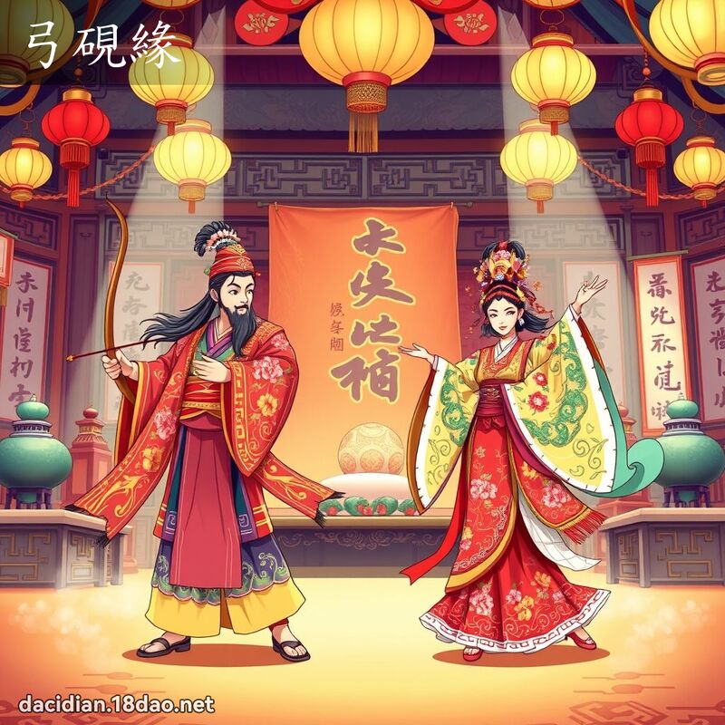 弓硯緣 - 國語大辭典配圖
