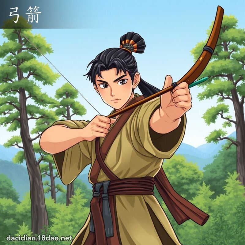 弓箭 - 國語大辭典配圖
