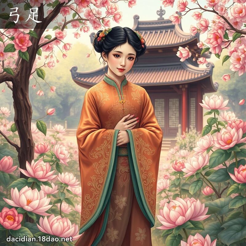 弓足 - 國語大辭典配圖