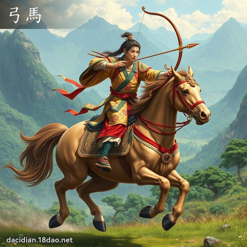 弓馬 - 國語大辭典配圖