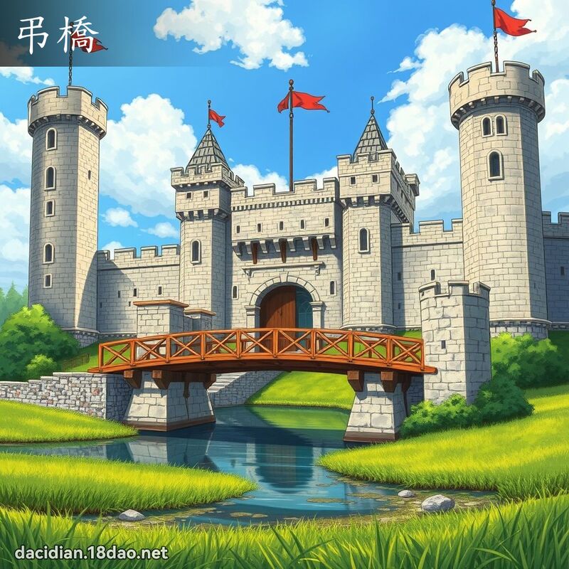 弔桥 - 国语大辞典配图