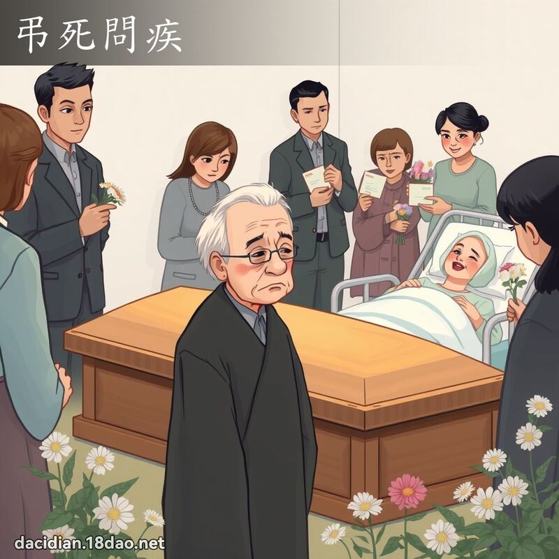 弔死問疾 - 國語大辭典配圖