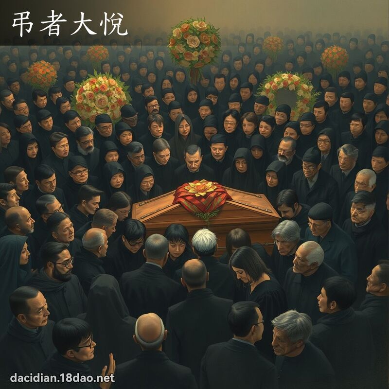 弔者大悦 - 国语大辞典配图