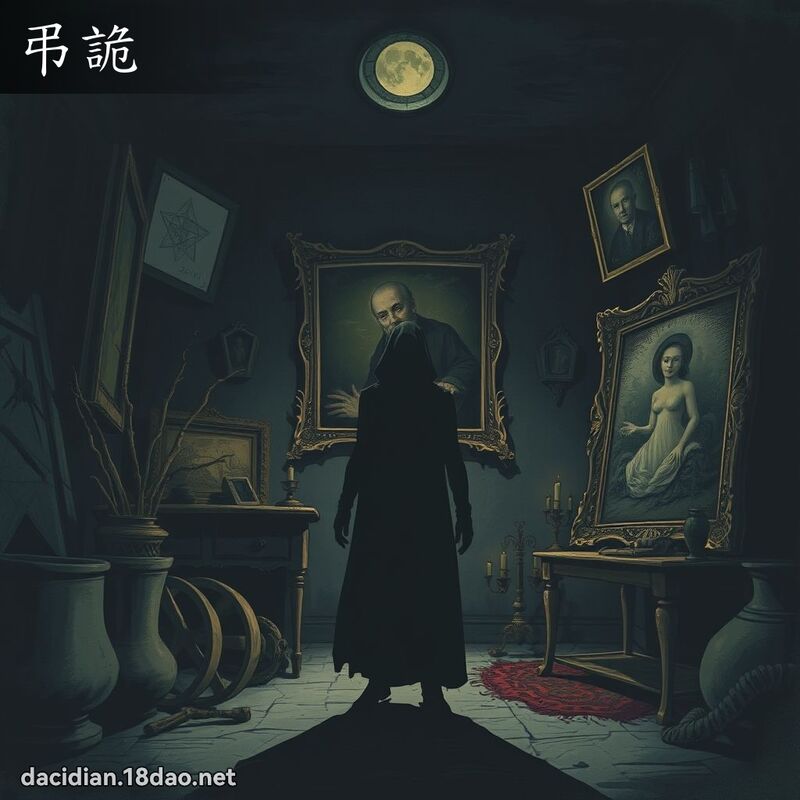 弔詭 - 國語大辭典配圖