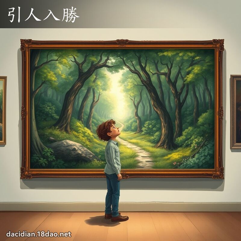 引人入胜 - 国语大辞典配图