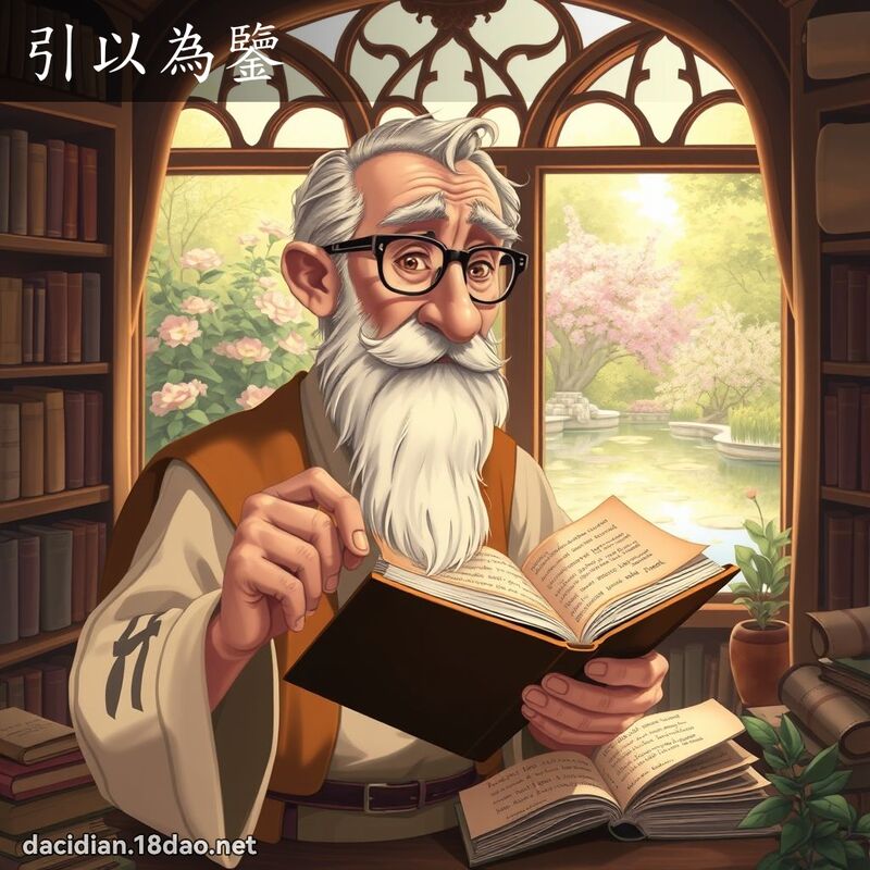 引以为鉴 - 国语大辞典配图
