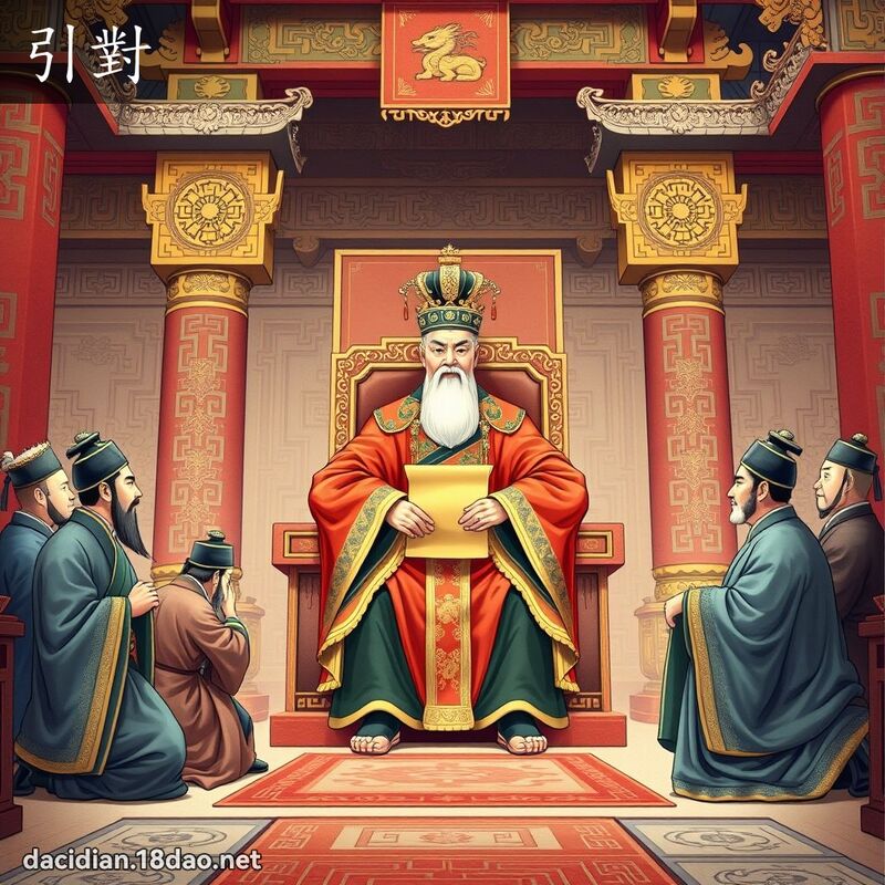 引对 - 国语大辞典配图