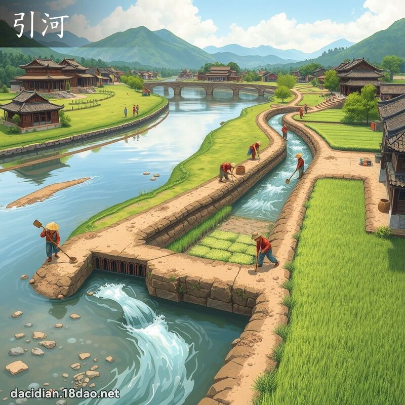 引河 - 國語大辭典配圖