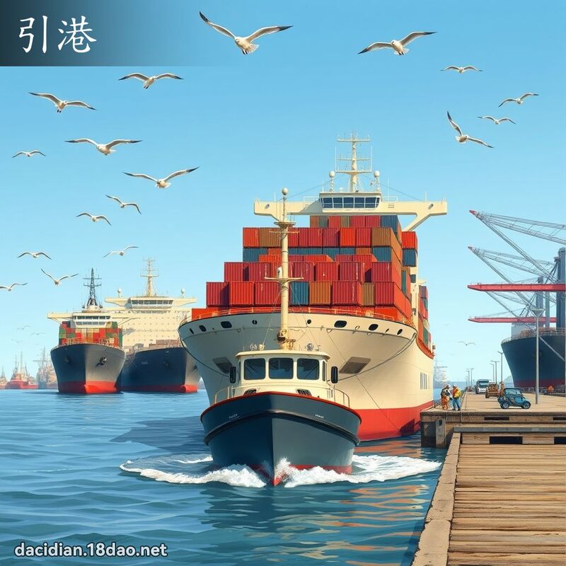 引港 - 国语大辞典配图