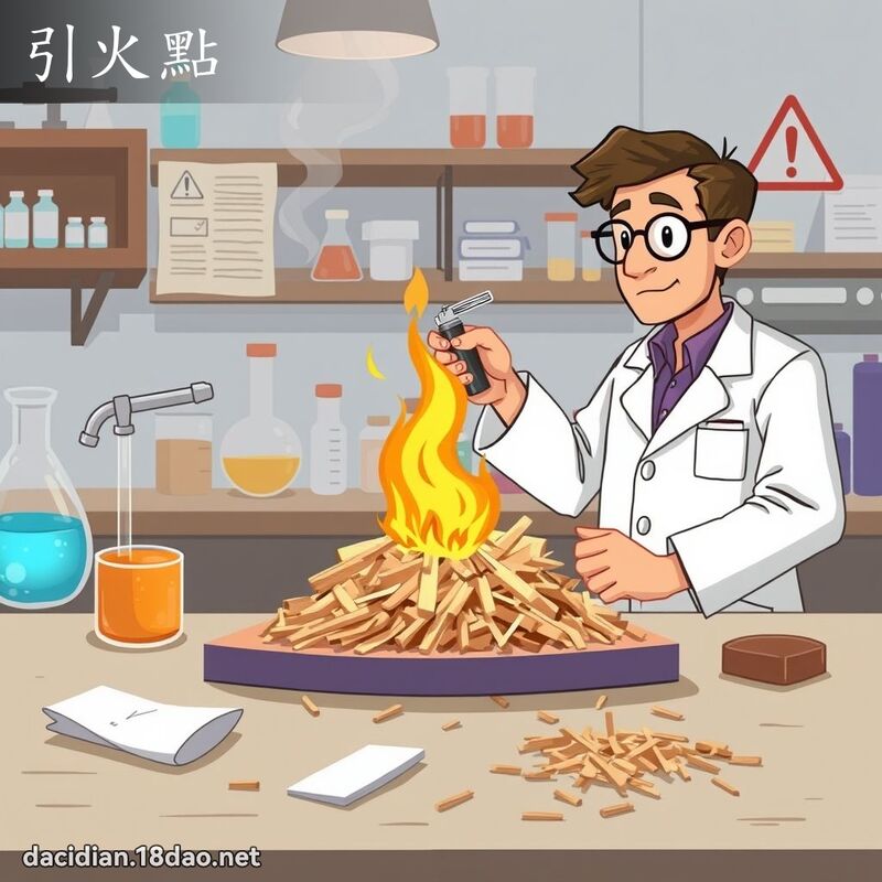 引火點 - 國語大辭典配圖