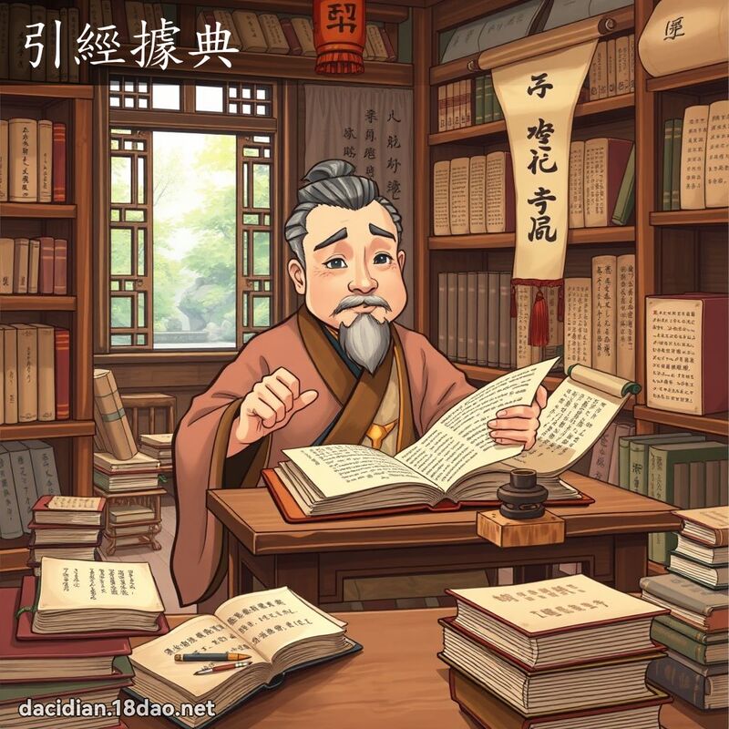 引经据典 - 国语大辞典配图