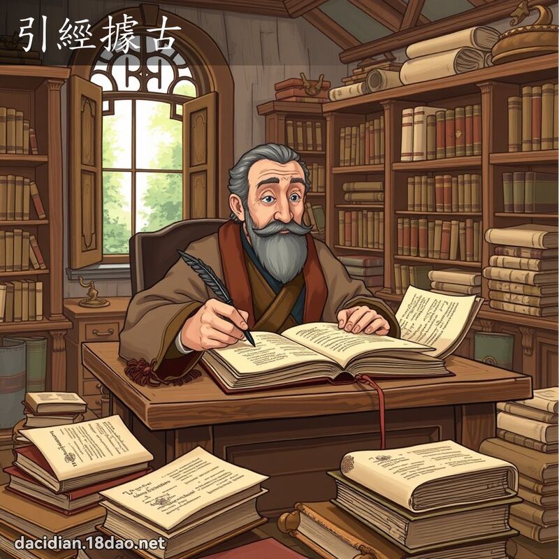 引经据古 - 国语大辞典配图