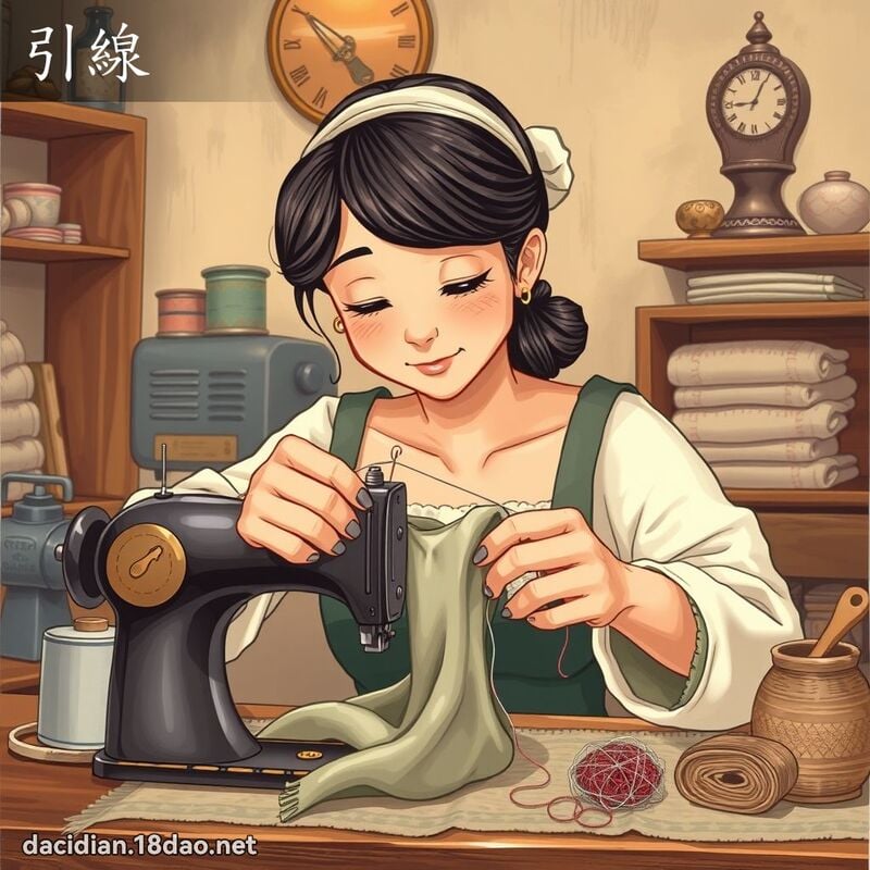 引線 - 國語大辭典配圖