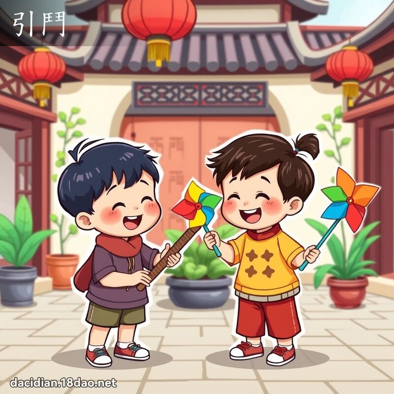 引鬥 - 國語大辭典配圖