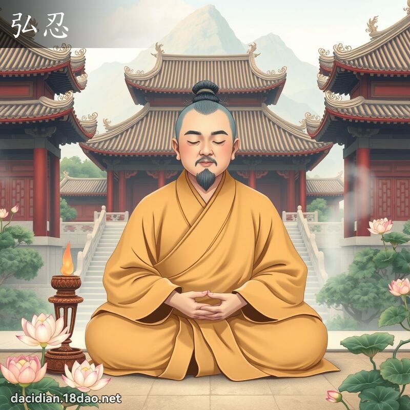 弘忍 - 国语大辞典配图
