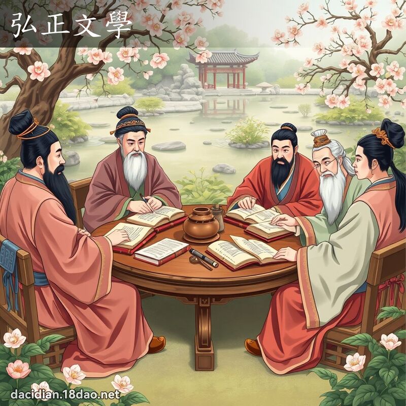 弘正文學 - 國語大辭典配圖