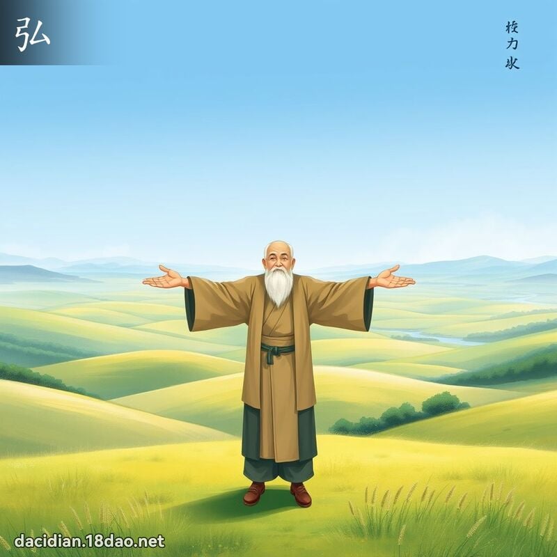 弘 - 国语大辞典配图