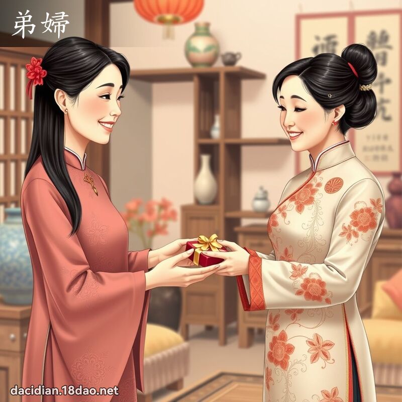 弟婦 - 國語大辭典配圖