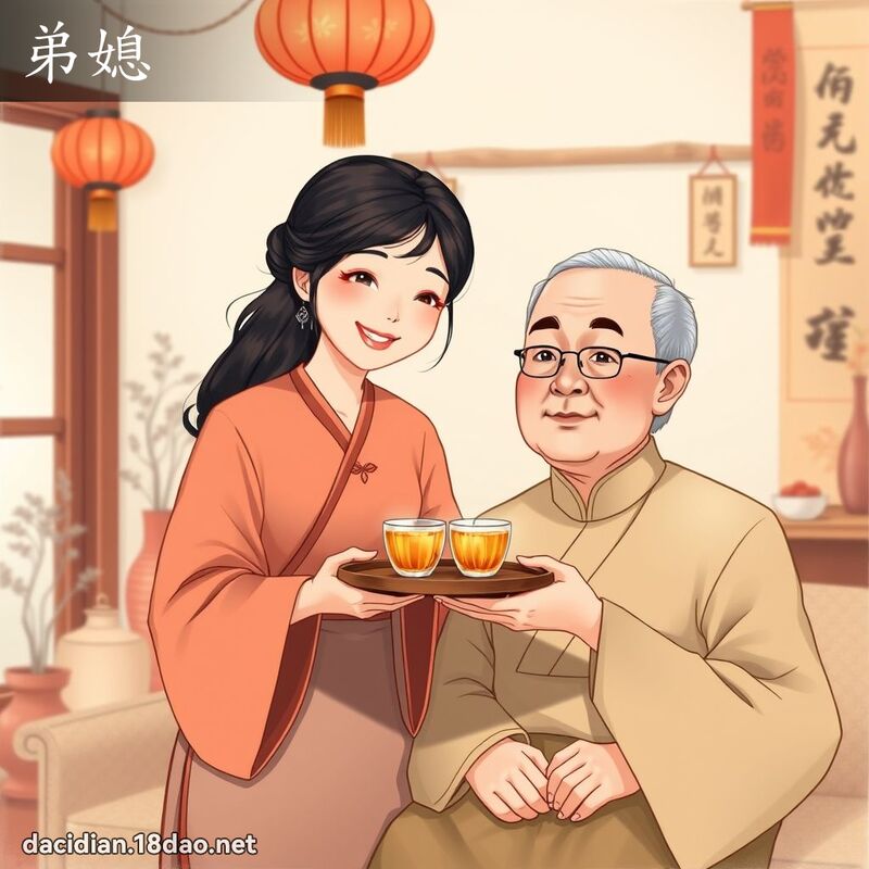 弟媳 - 国语大辞典配图