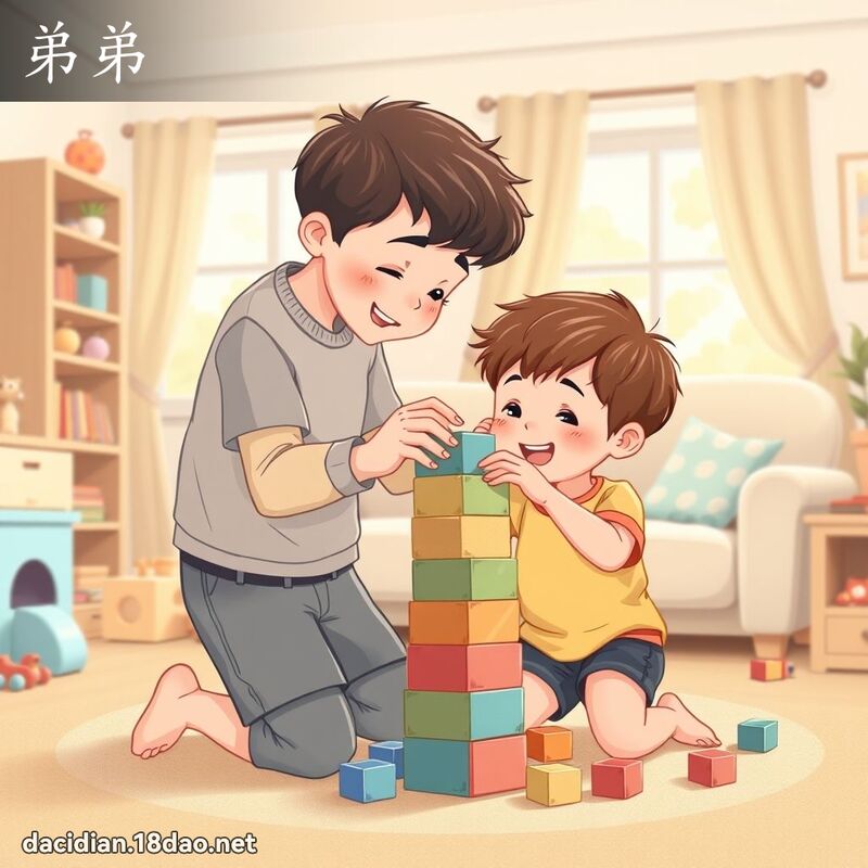 弟弟 - 國語大辭典配圖