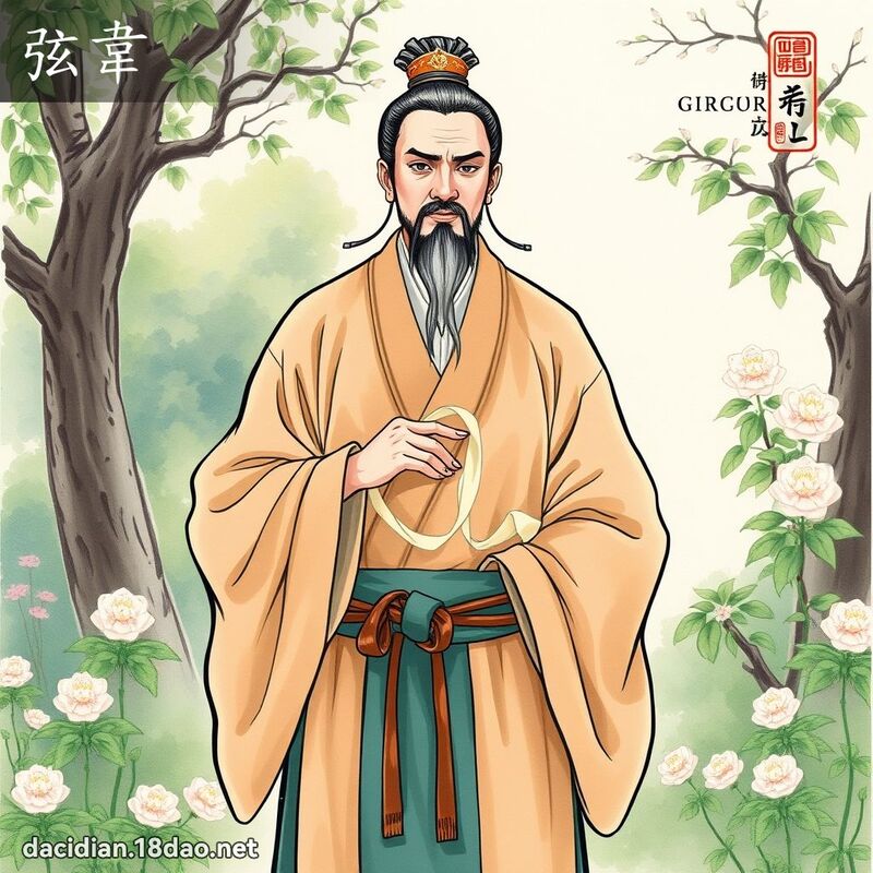 弦韋 - 國語大辭典配圖