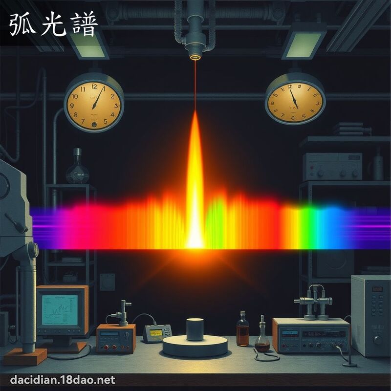弧光谱 - 国语大辞典配图