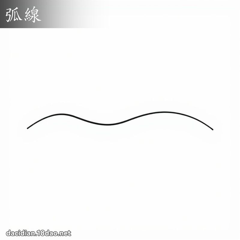 弧线 - 国语大辞典配图