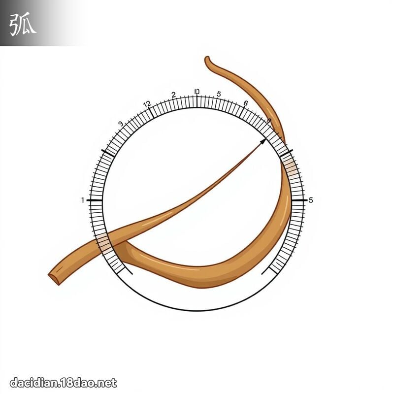 弧 - 國語大辭典配圖