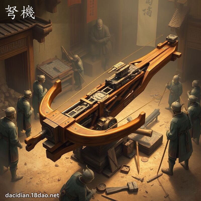 弩機 - 國語大辭典配圖