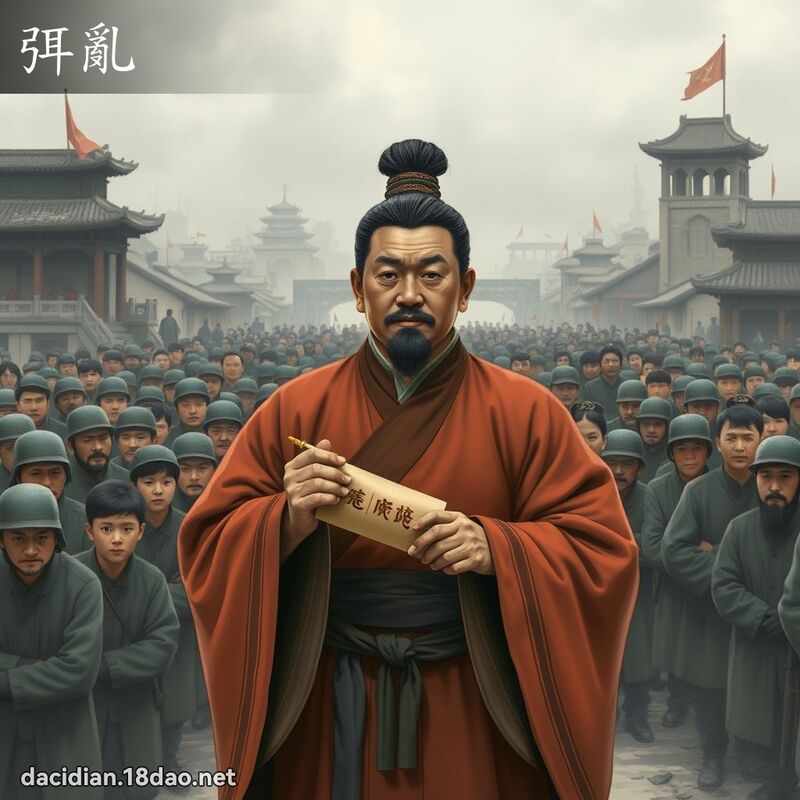 弭亂 - 國語大辭典配圖